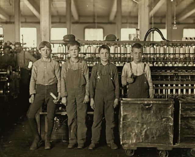 May be an image of 5 people and text